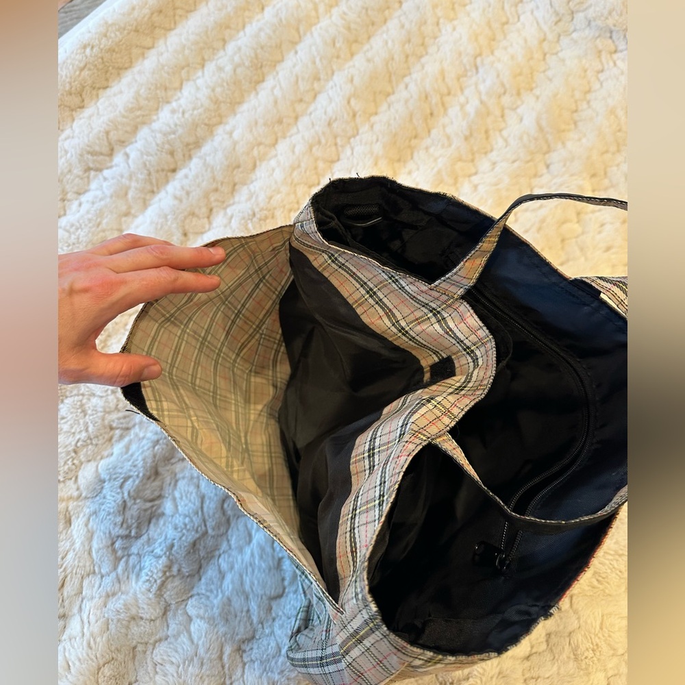 Eys Tote Plaid Bag View 4